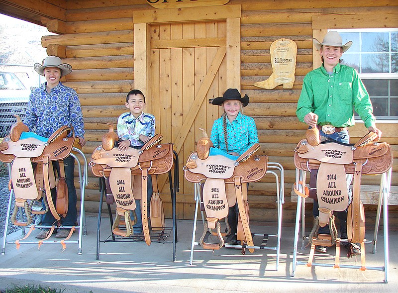 Tonasket Junior Rodeo winners earn saddles OmakOkanogan County Chronicle