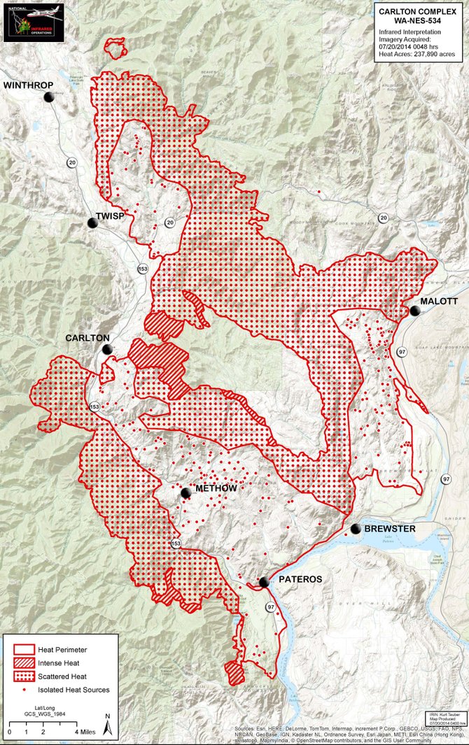 Wildfire Confirmed At 215,000 Acres, And Growing 