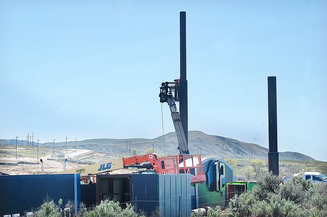Omak casino construction